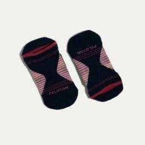 NWT Tavi Noir Women’s Black Pink Peloton Tech Sport Running Socks Size M…